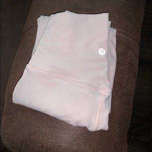 Lululemon leggings size 2 feather pink